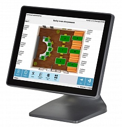 Сенсорный терминал АТОЛ JAZZ Wide 15,6" с SSD черный + Ридер магнитных карт, без ОС