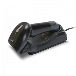 Беспроводной сканер штрих-кода Mertech CL-2300 BLE Dongle P2D с крейдл, USB, черный 