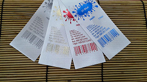 Красящая лента RESIN RED металл (50мм/300м/50мм/1") OUT