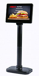 Дисплей покупателя АТОЛ PD-7000, USB, LCD, черный