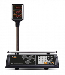 Торговые весы M-ER 327 ACP-32.5 "Ceed" LED, черные