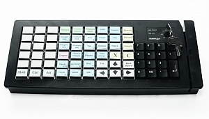 POS программируемая клавиатура Posiflex KB-6800U-B