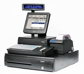 POS-система ForPOSt Супермаркет 10" черная, FPrint-5200K + Frontol.Торговля