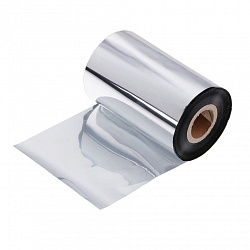 Красящая лента RESIN PREMIUM TEXTILE SILVER металл (25мм/200м/25мм/1") OUT