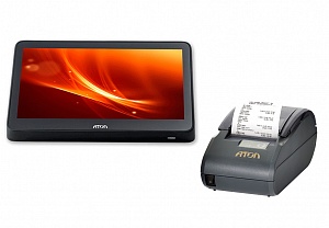 POS-система Optima Маркет 11.6", АТОЛ 30Ф без ФН + Frontol 6